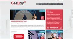 Desktop Screenshot of cosday.de